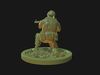 75th Ranger Crouching Aiming - US Army 3D model 3D printable | CGTrader