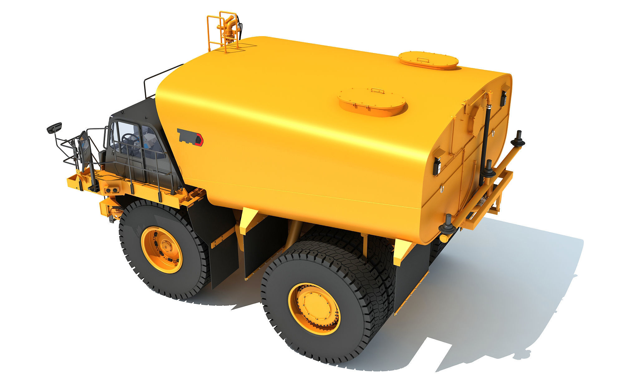 Off Highway Water Truck 3D model CGTrader