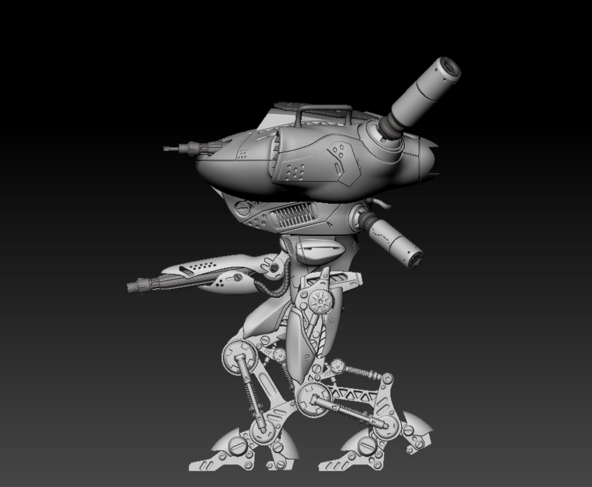 Robo Models Robot 3D printing files 3D model 3D printable | CGTrader