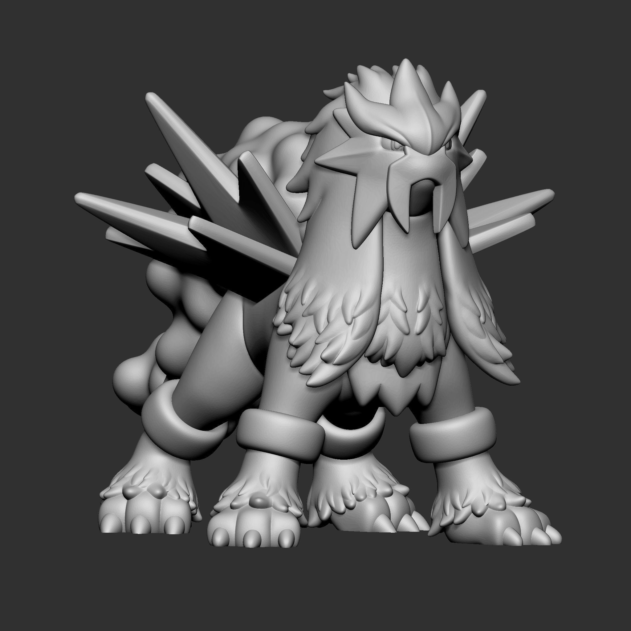 ENTEI POKEMON 3D model 3D printable | CGTrader