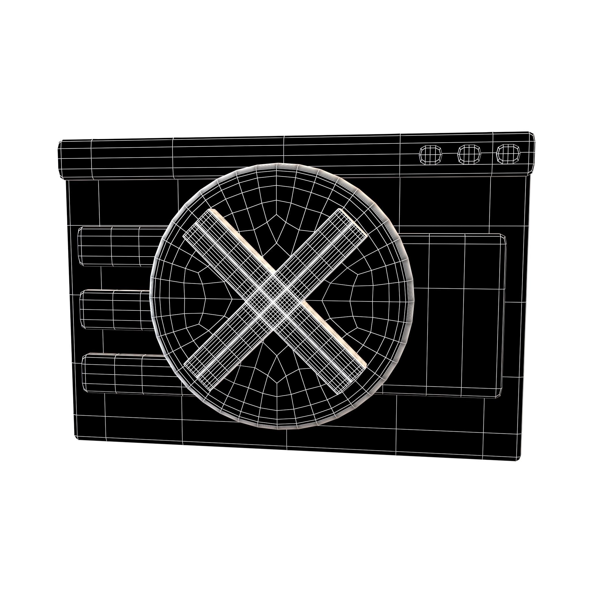3D model Malicious Website Icon v2 003 VR / AR / low-poly | CGTrader