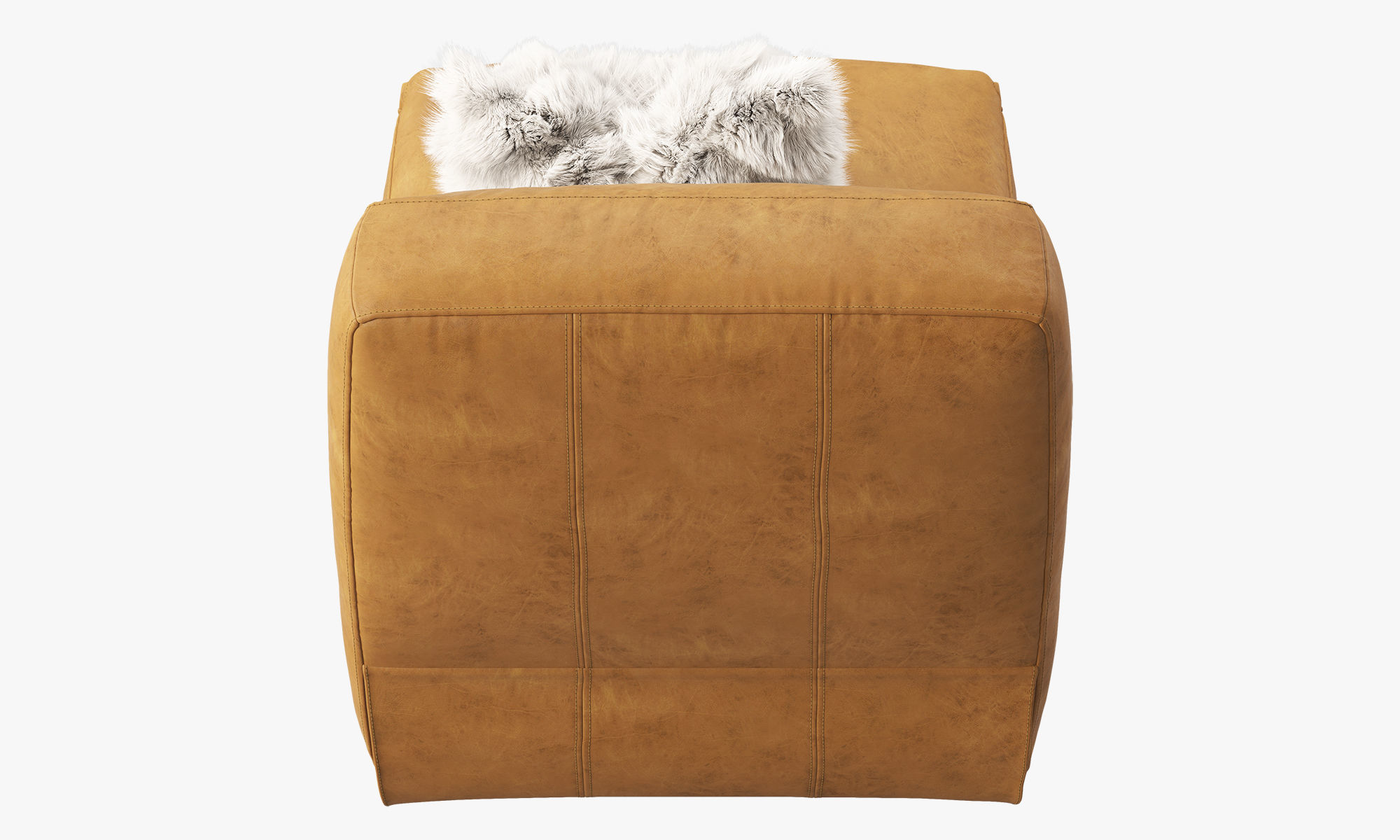 Joybird Clover Leather Chair option 1 3D model CGTrader