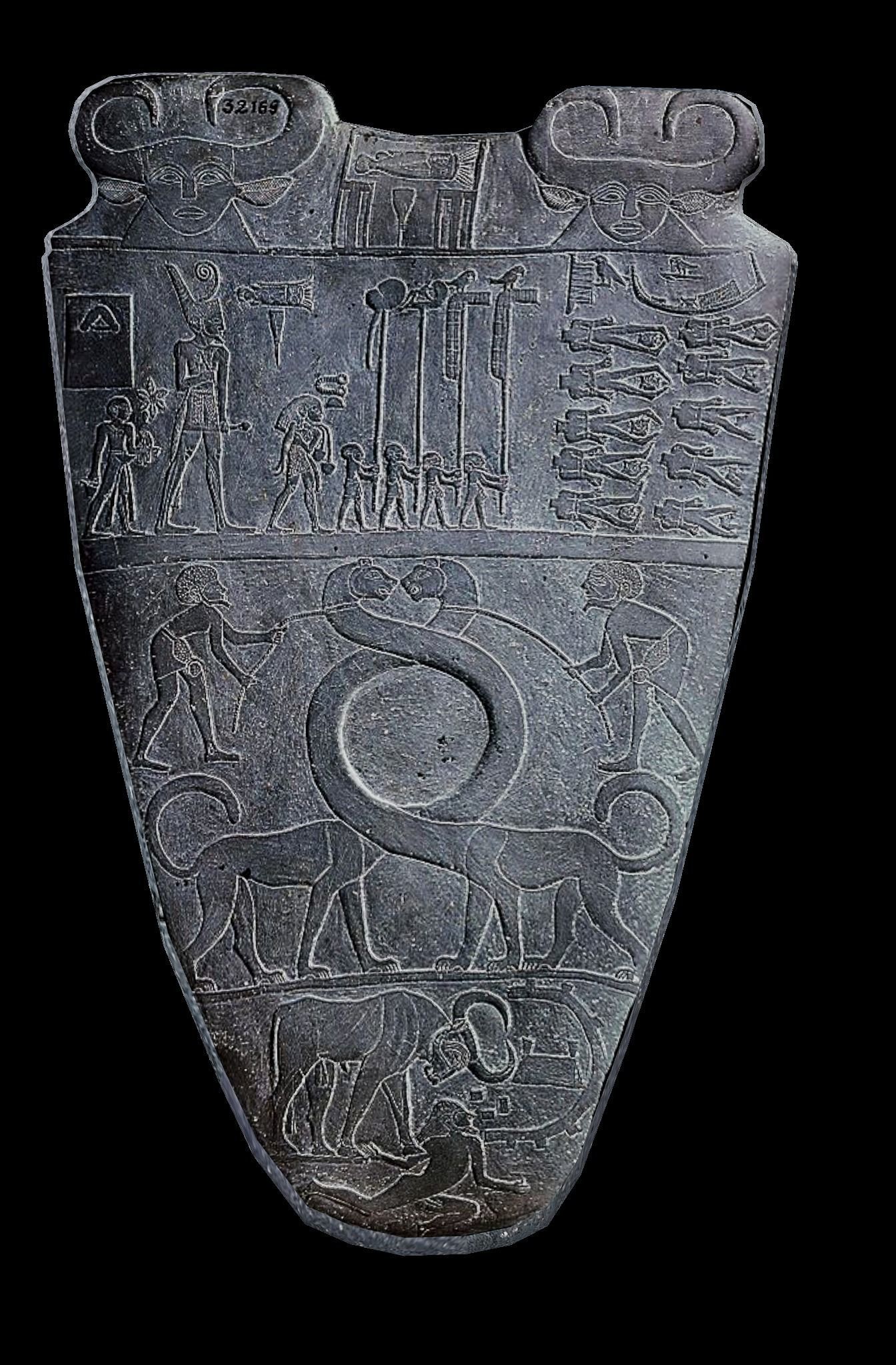 Palette of King Narmer 3D model CGTrader