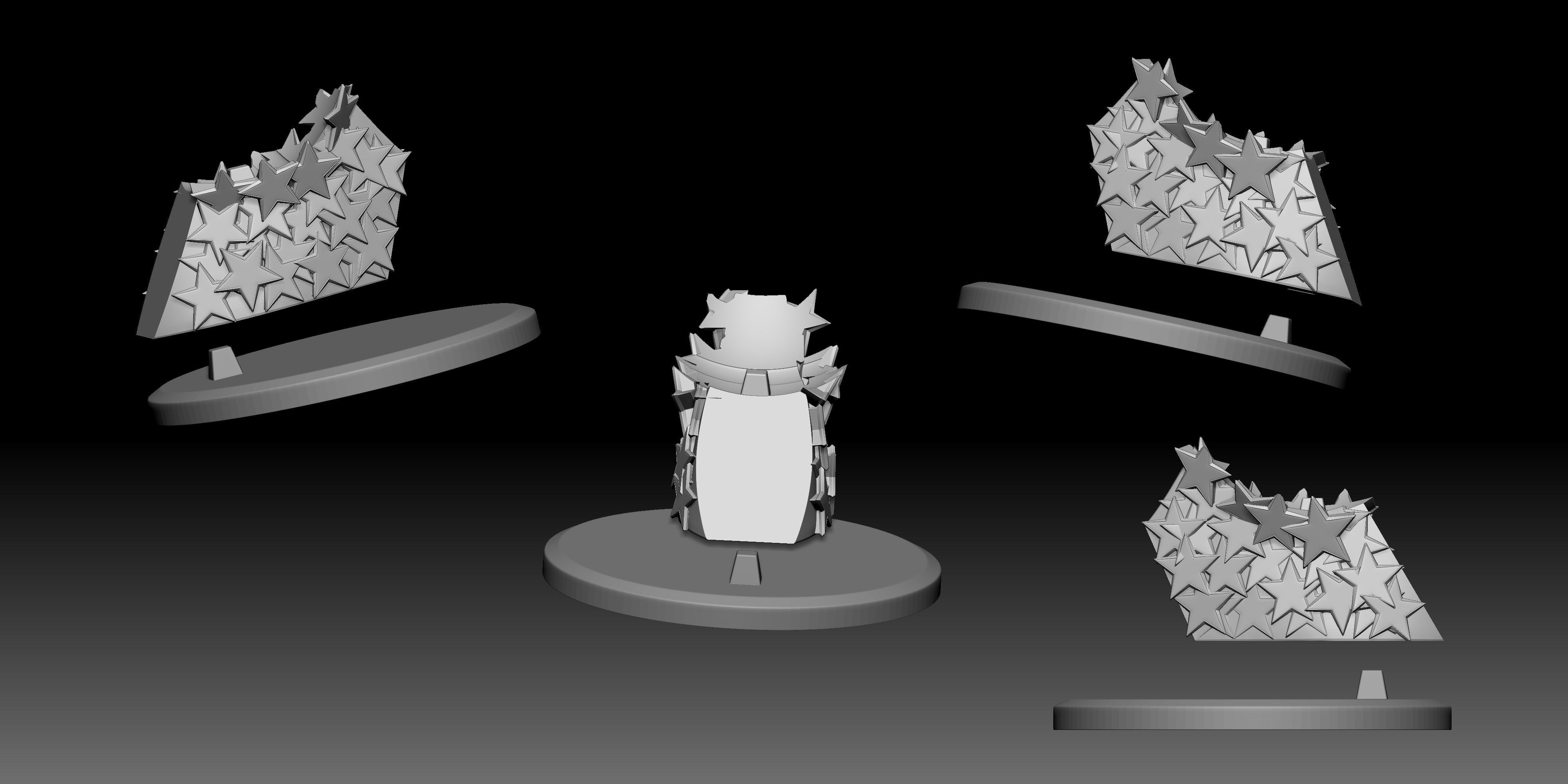 Sci-Fi Girl 3D model 3D printable | CGTrader