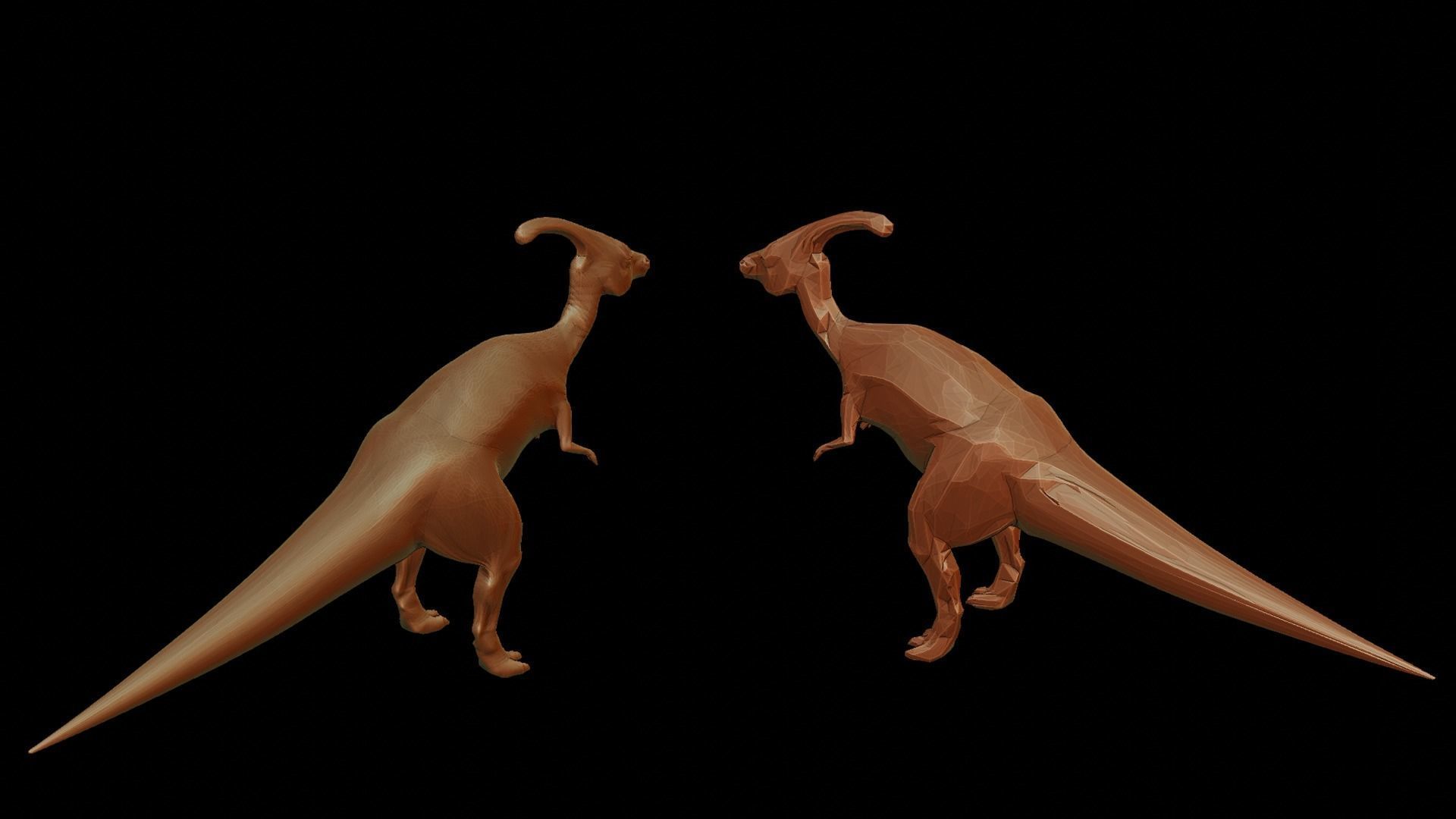 Parasauses Parasaurus dinosaur 3D model 3D printable | CGTrader