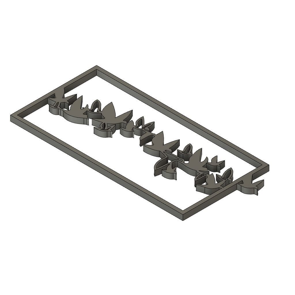 Birds Panel 2D Decoration 3D model 3D printable | CGTrader