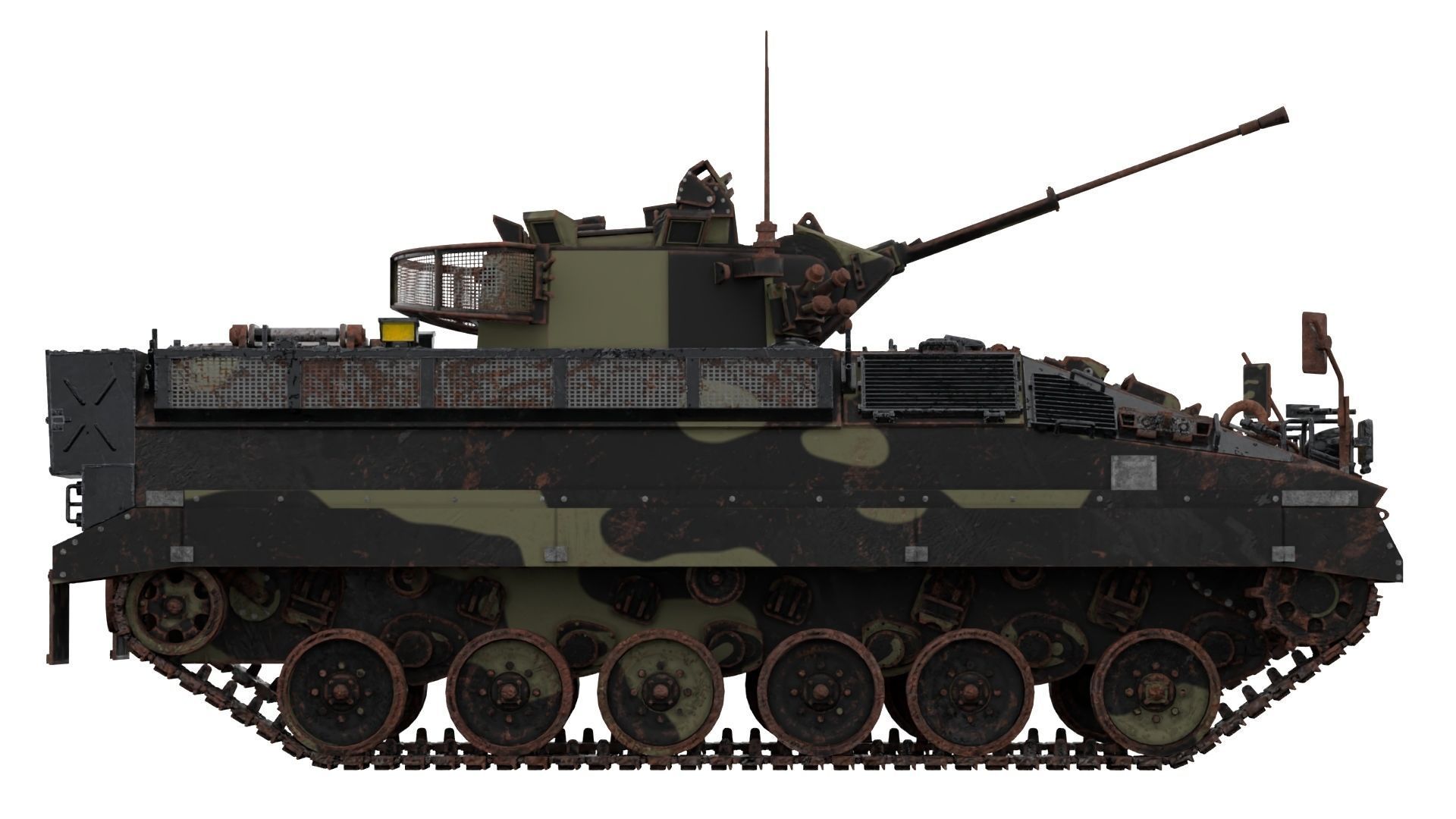 3D model 4K MCV 80 warrior Tracked Mechanised Combat Vehicle in Arnold ...