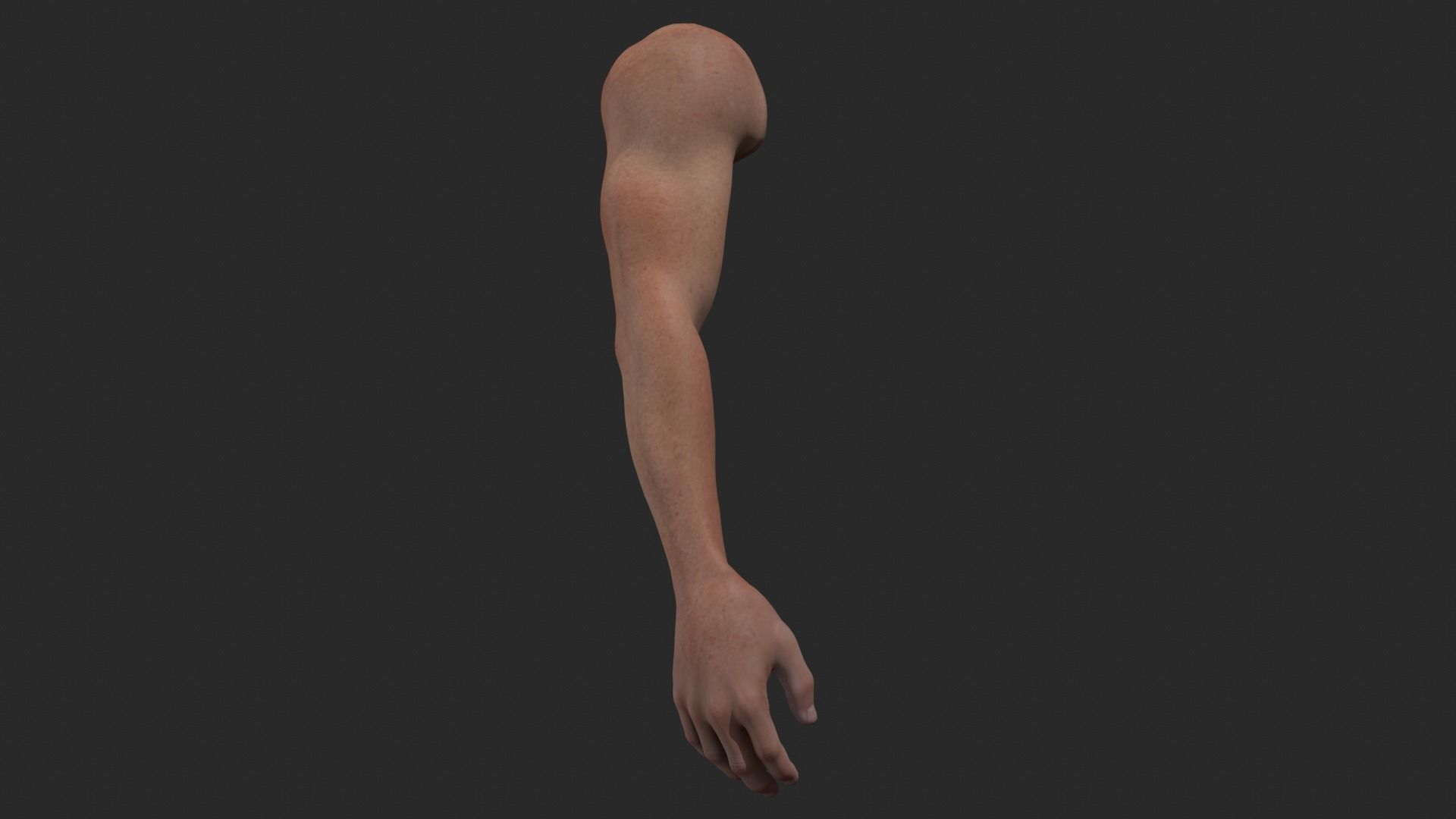 Procreate 3D Model Realistic Arm Male 3D model CGTrader