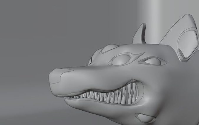 The Kitsune Akuma 3D model | CGTrader