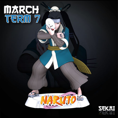 Haku Sculpture Sekai 3D Models Ready for 3D printing 3D model 3D printable  | CGTrader
