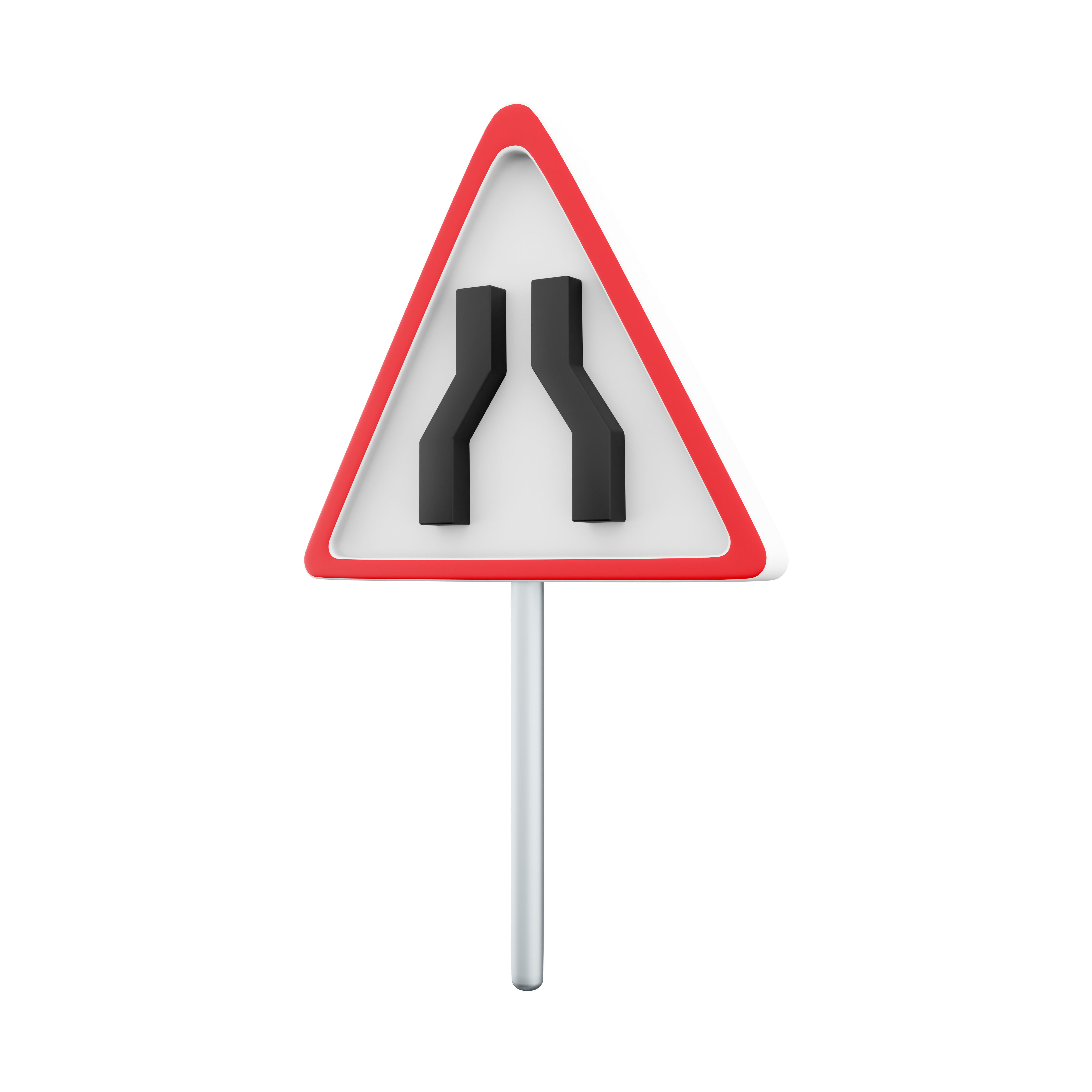 3D road sign extending both side 3D model | CGTrader