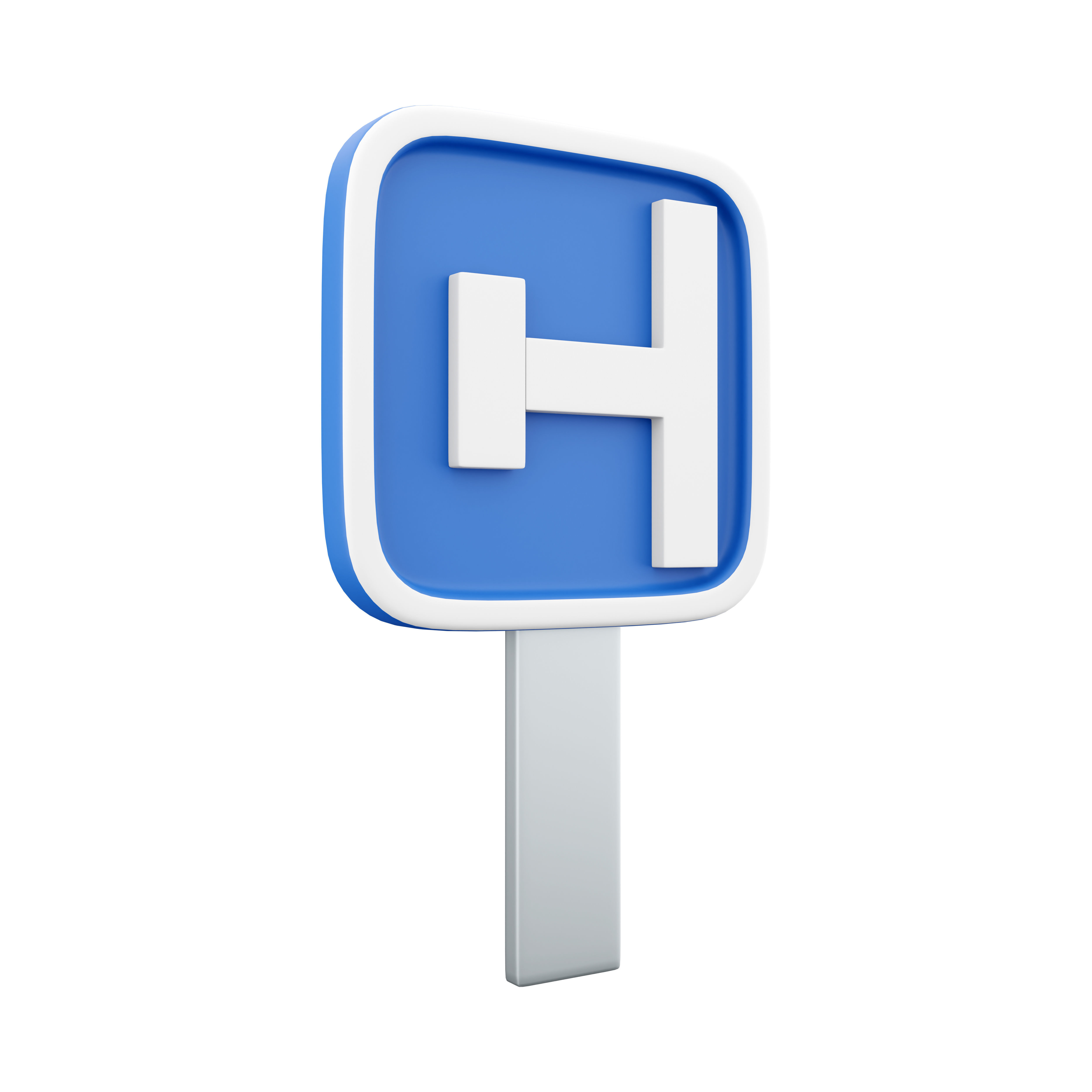 3d side road icon 3D model | CGTrader