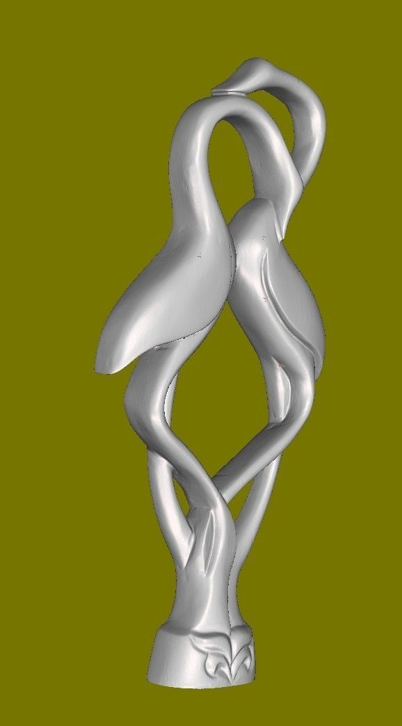 Wooden figure 3D print model 4 3D model 3D printable CGTrader