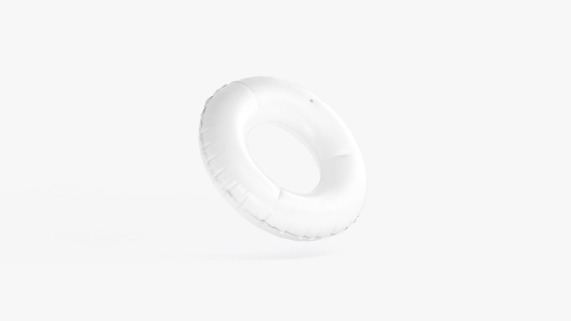 3D model Inflatable Swim Ring swimming round donut pool VR / AR / low