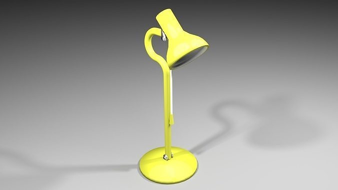 Gooseneck Lamp 1 3D model CGTrader