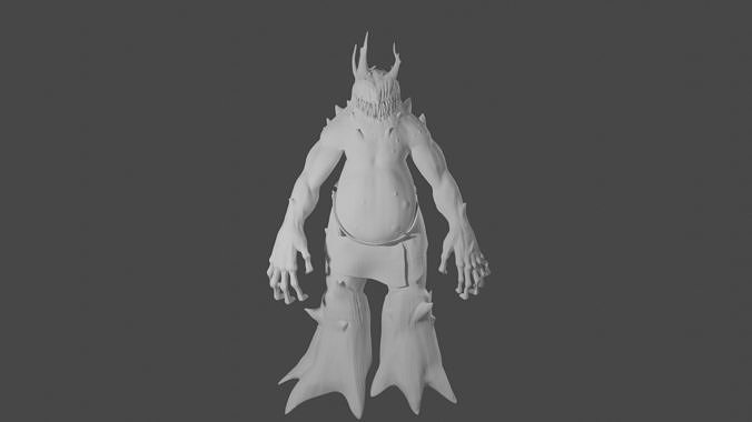Troll 3D model 3D printable | CGTrader