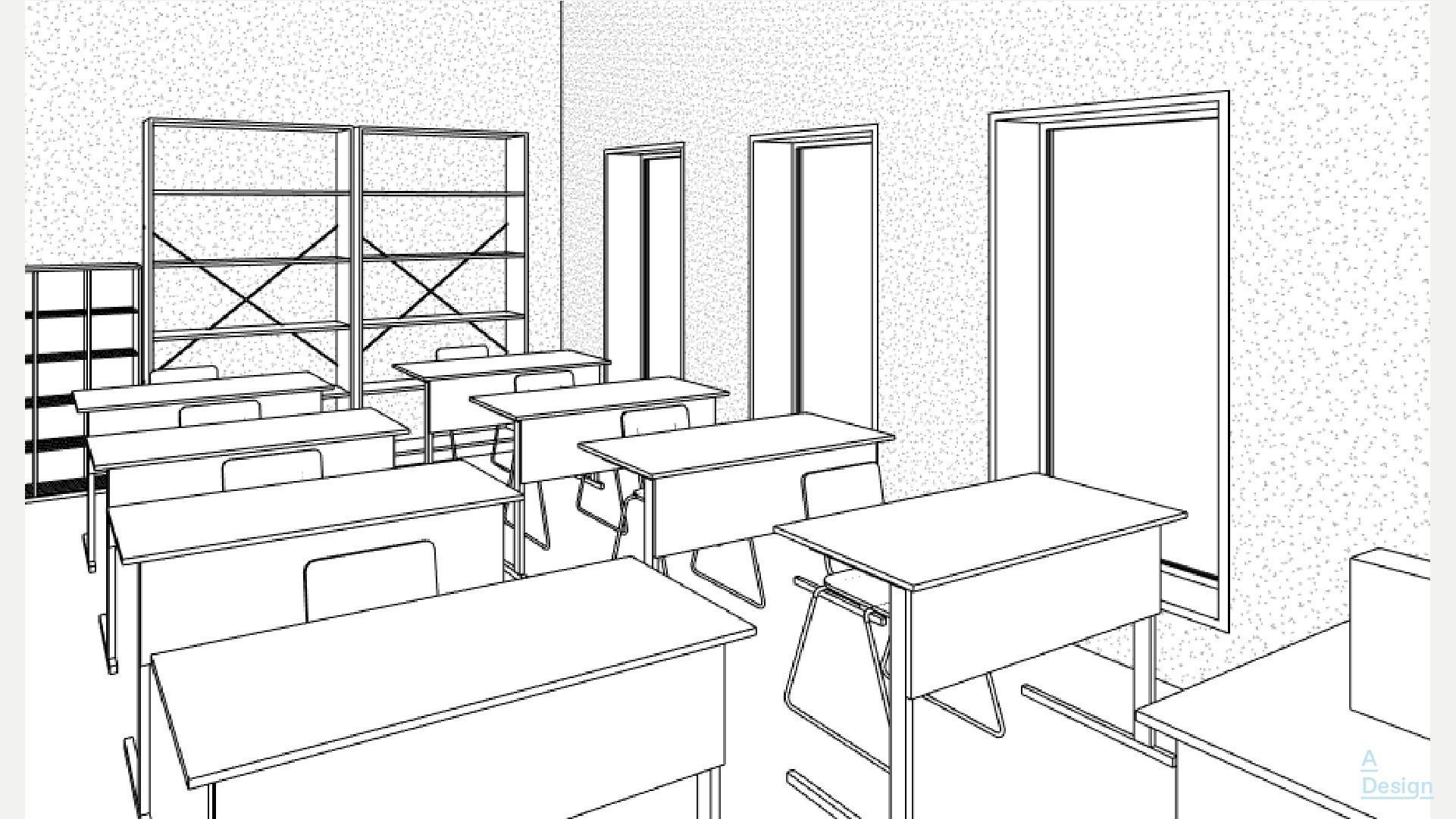 The audience or classroom - Revit 3D model | CGTrader