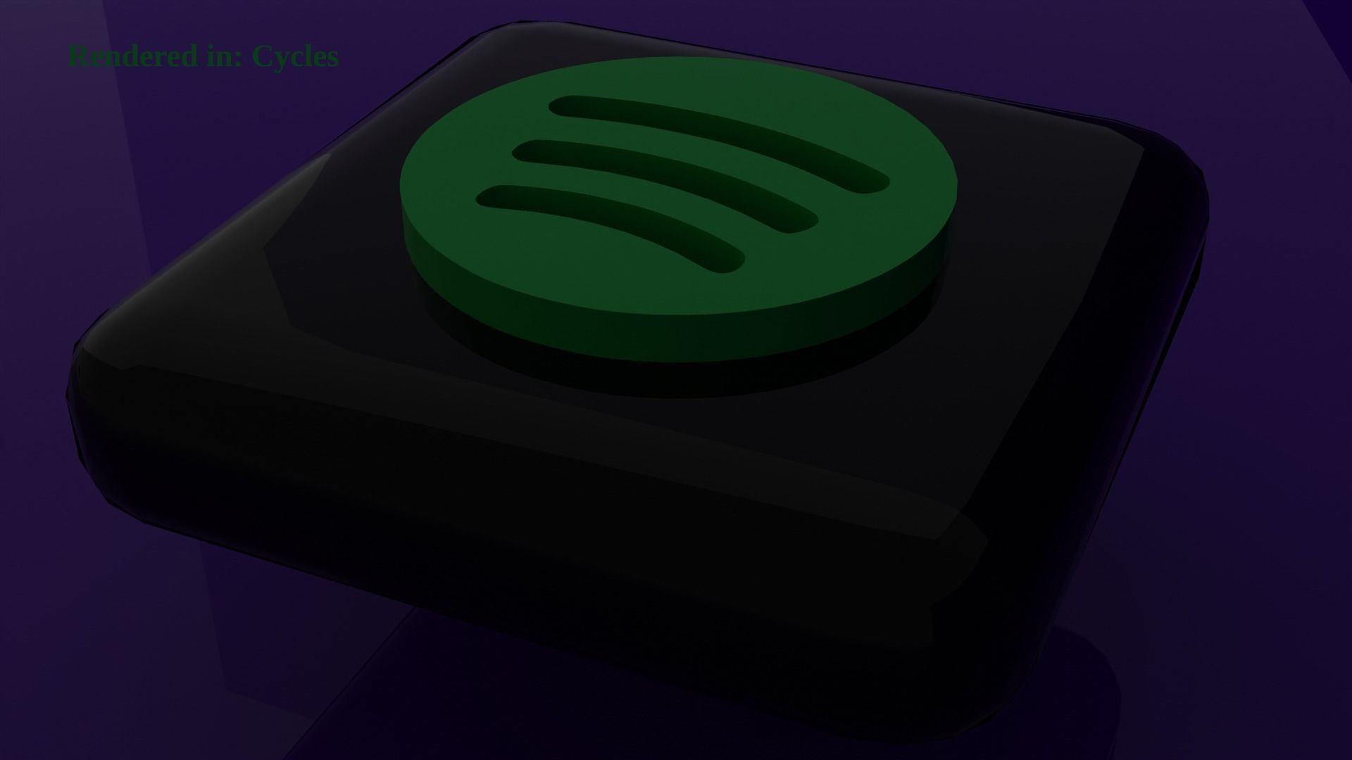 3D model Spotify Icon Emoji VR / AR / lowpoly CGTrader