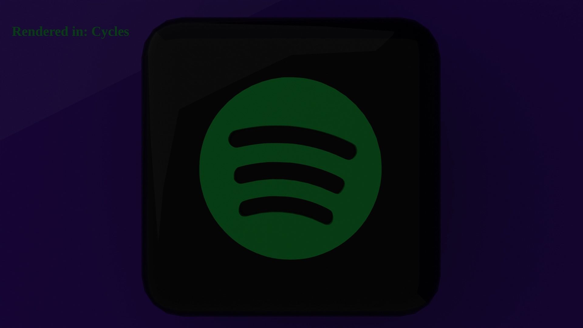 3D model Spotify Icon Emoji VR / AR / lowpoly CGTrader