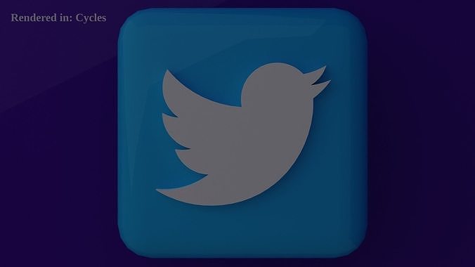 3D model Twitter Icon Emoji VR / AR / low-poly | CGTrader
