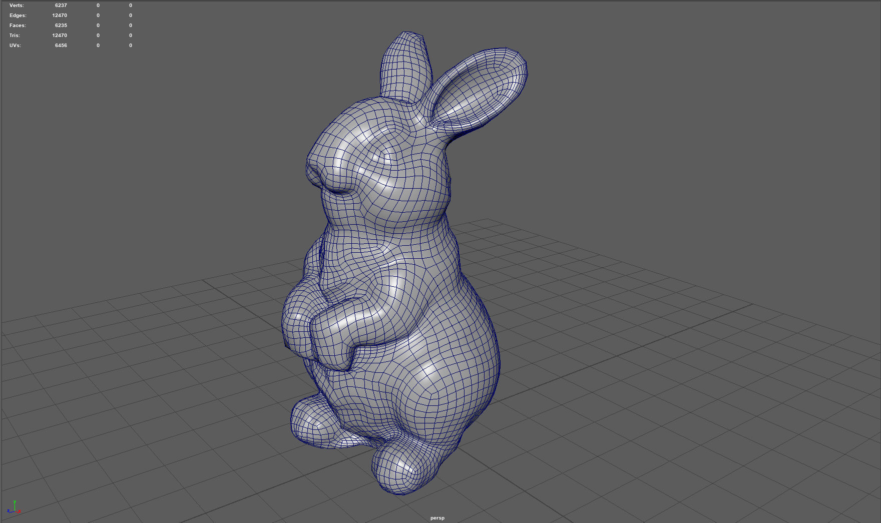 3D model WHITE RABBIT VR / AR / low-poly | CGTrader