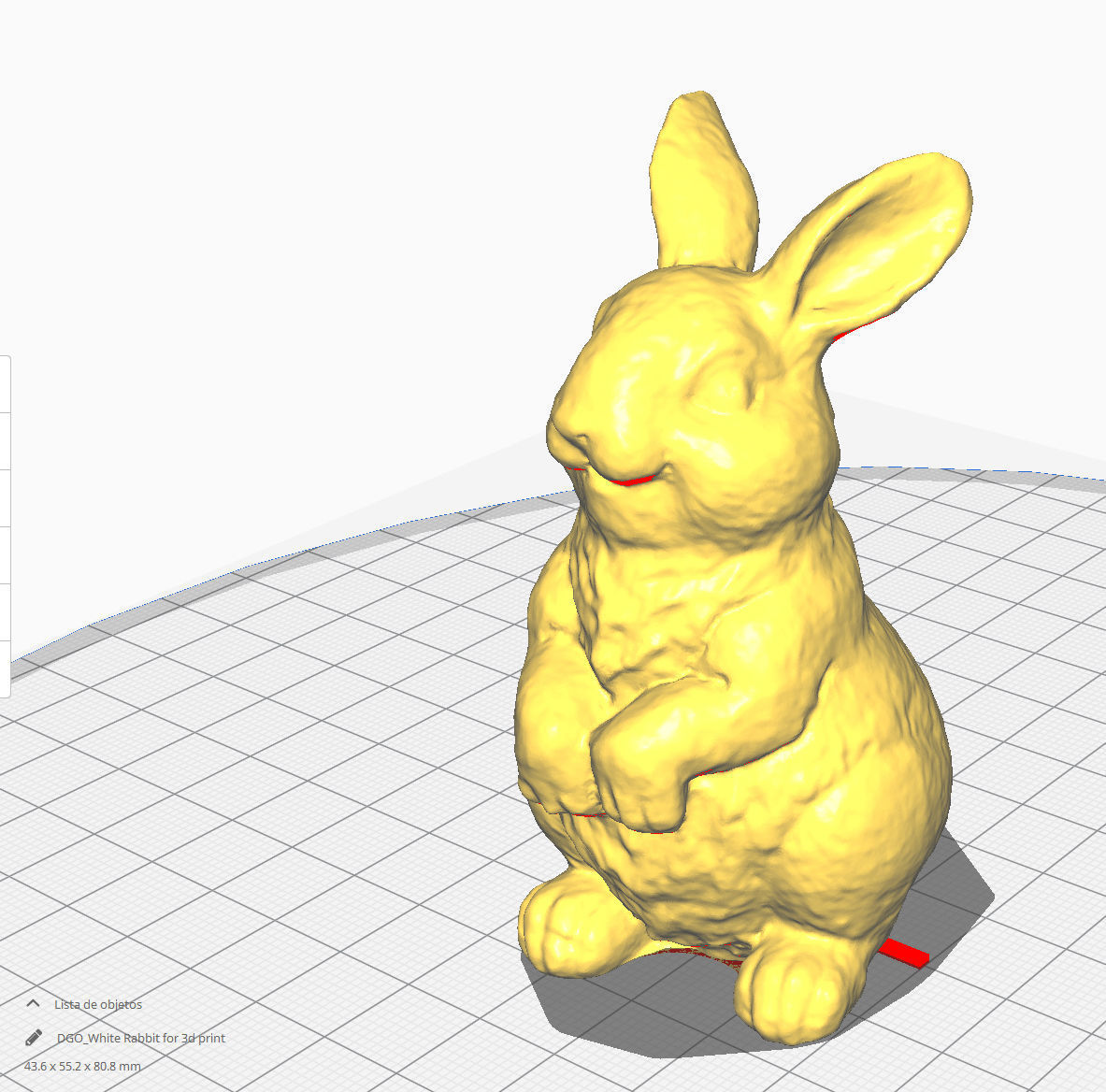 3D model WHITE RABBIT VR / AR / low-poly | CGTrader