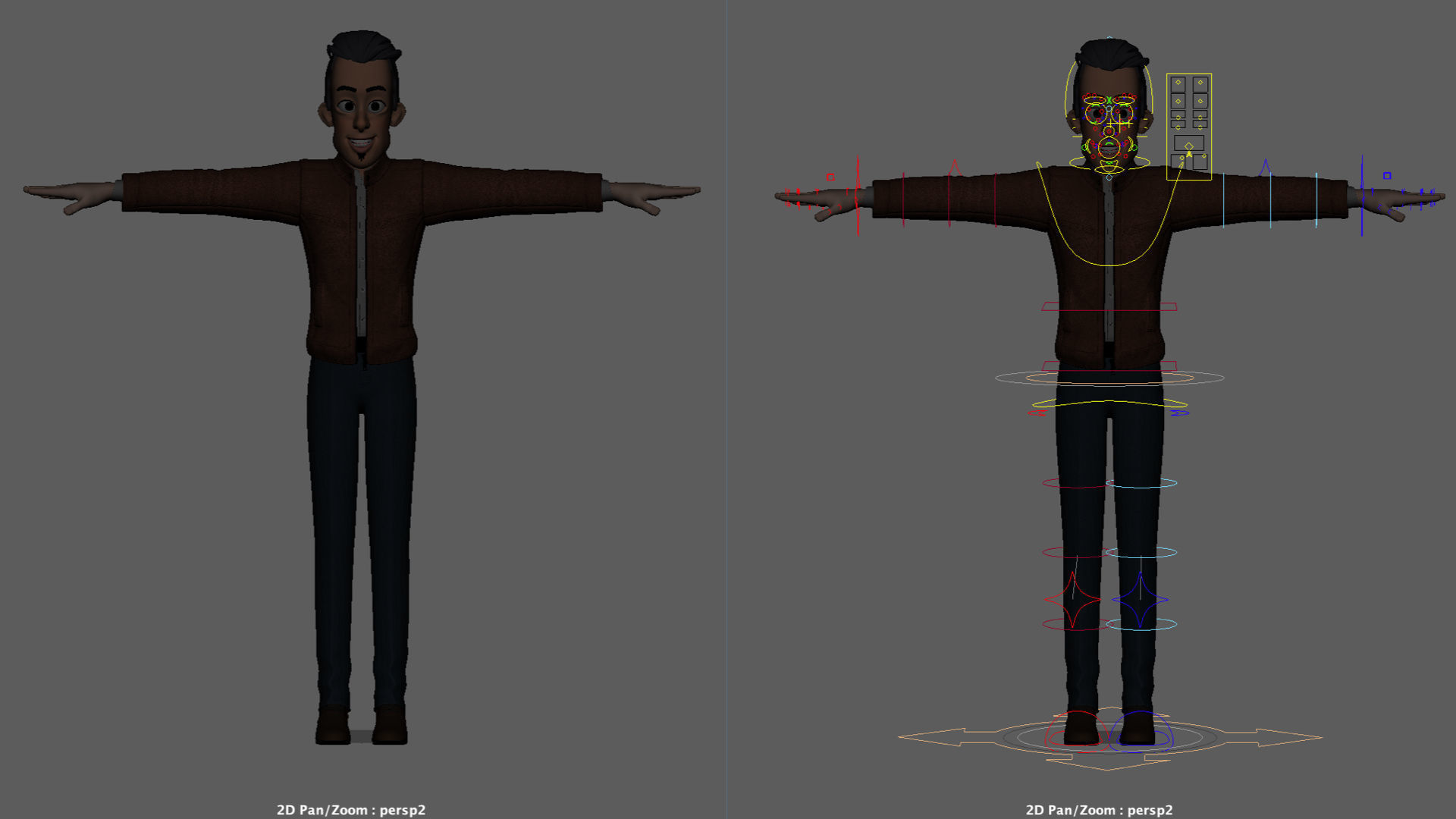 Stylized Ethnic Rigs - Indian 3D model rigged | CGTrader