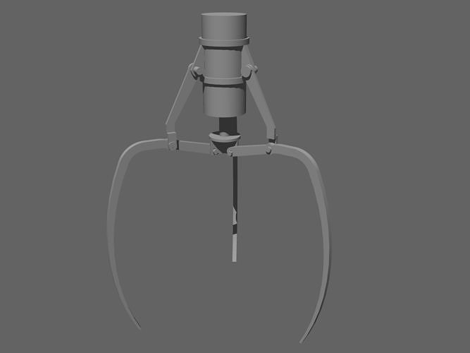 Claw Machine Claw free 3D model CGTrader