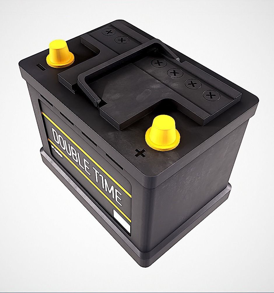 3D model Car Battery VR / AR / lowpoly CGTrader