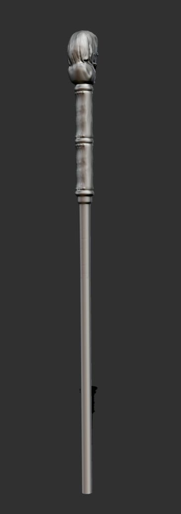 Severus Snape wand 3D model 3D printable | CGTrader
