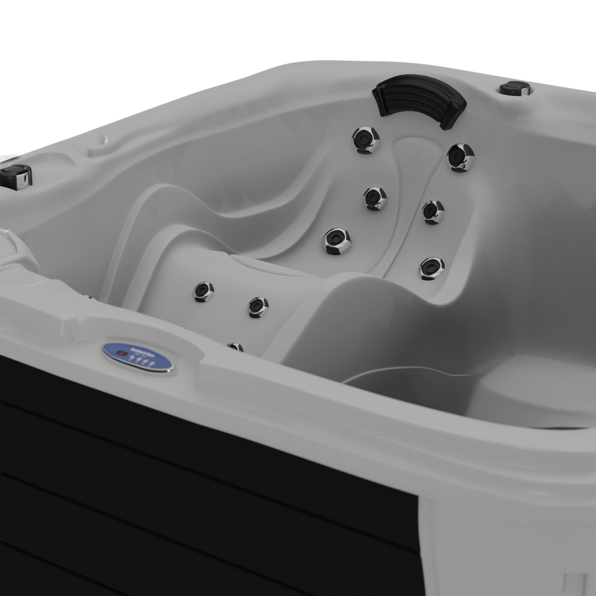 3D model 3D model of Hot Tub Jacuzzi Sundance Spas Berkeley VR / AR
