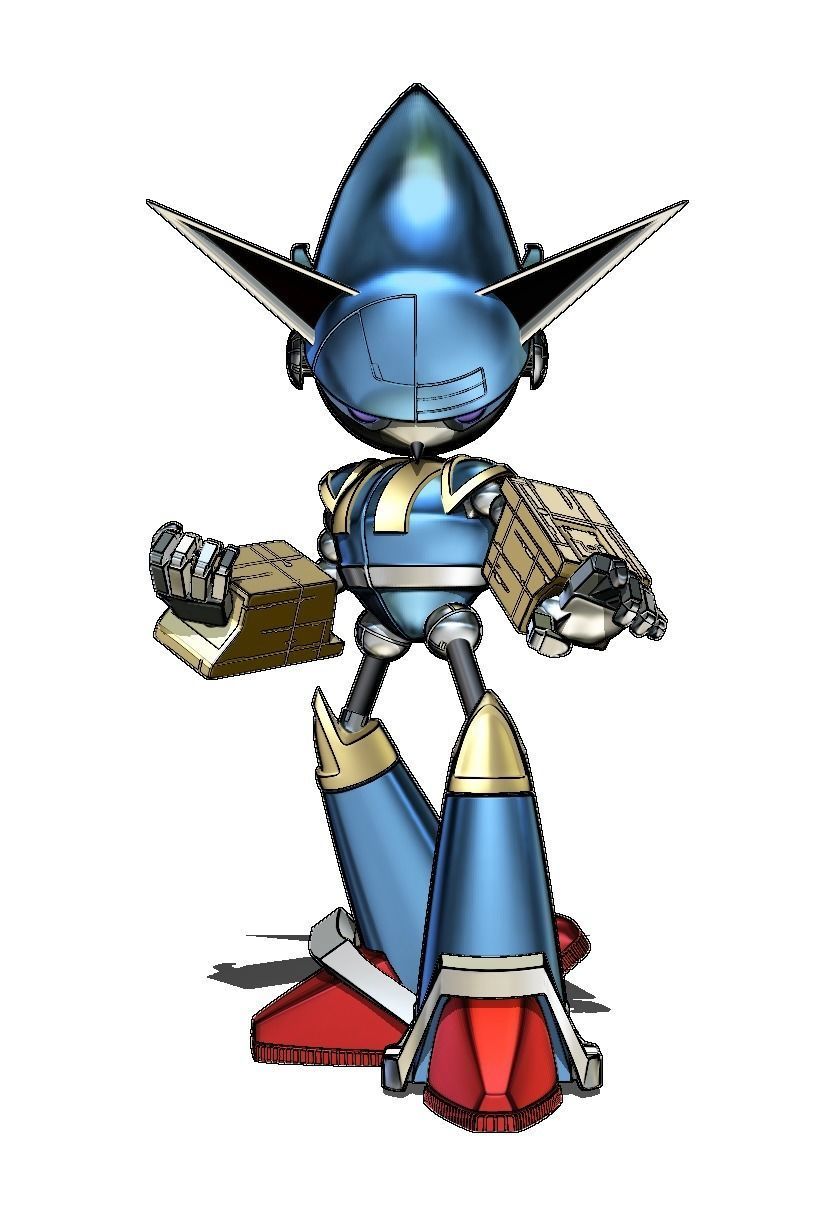 Mecha Sonic 3D model 3D printable | CGTrader