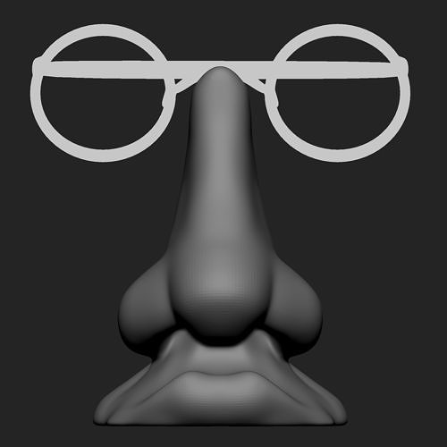 Glasses Holder free 3D model 3D printable CGTrader