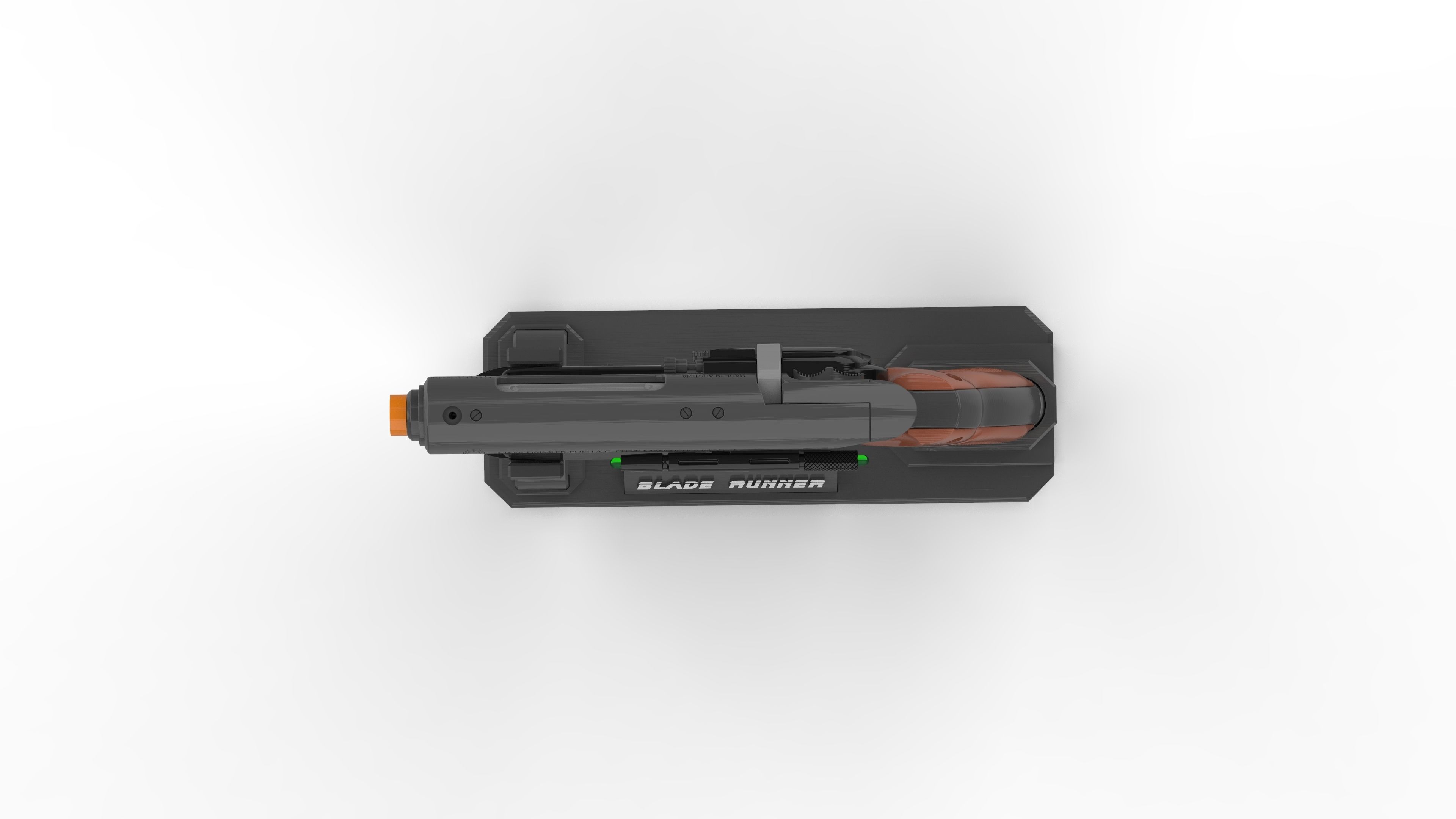 Deckards Blaster - BladeRunner - Commercial - Printable 3d model 3D ...