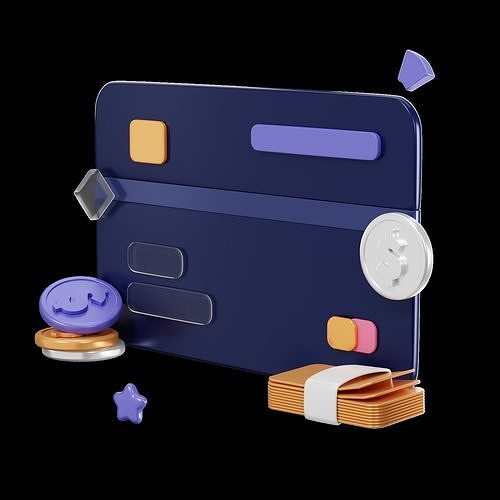 Finance 3D Icon Set