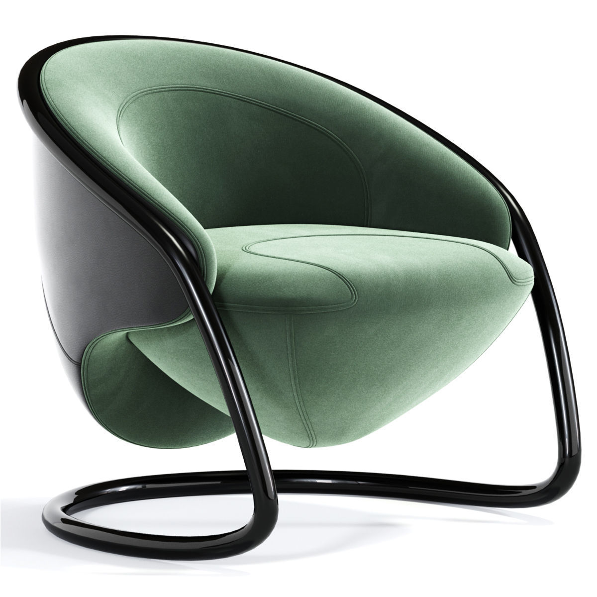 Arketipo Freedom Armchair Giuseppe Vigano 3D model CGTrader