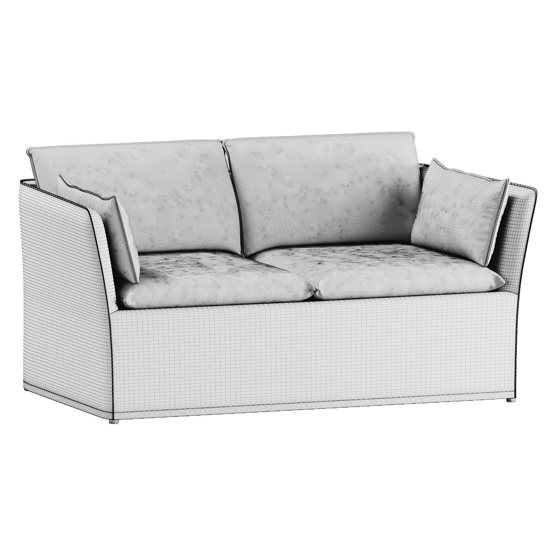 BACKSALEN Sofa IKEA 3D model CGTrader