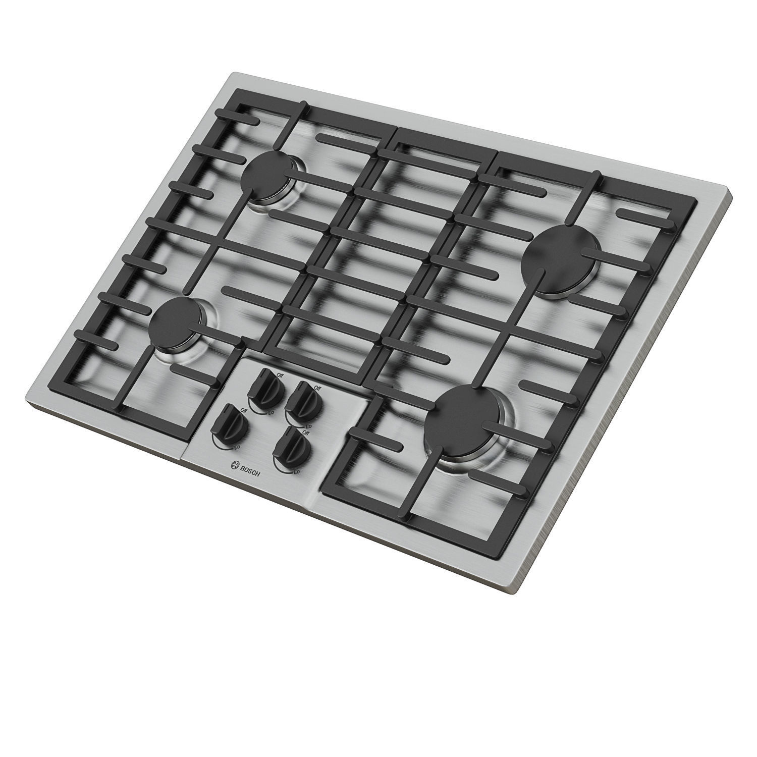 Bosch 500 Series 30inch 4 Burner Gas Cook top 3D model CGTrader
