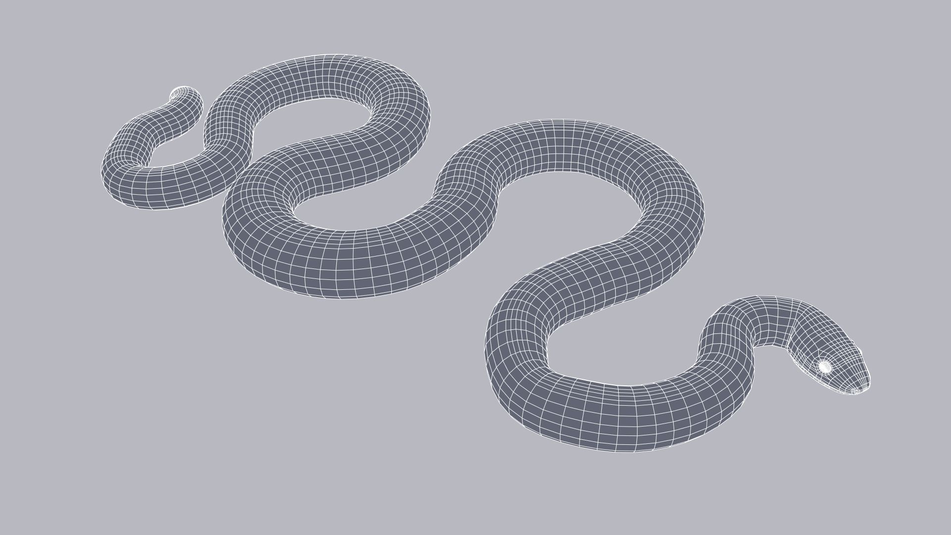 3D model Calabar Python - Static Poses VR / AR / low-poly | CGTrader