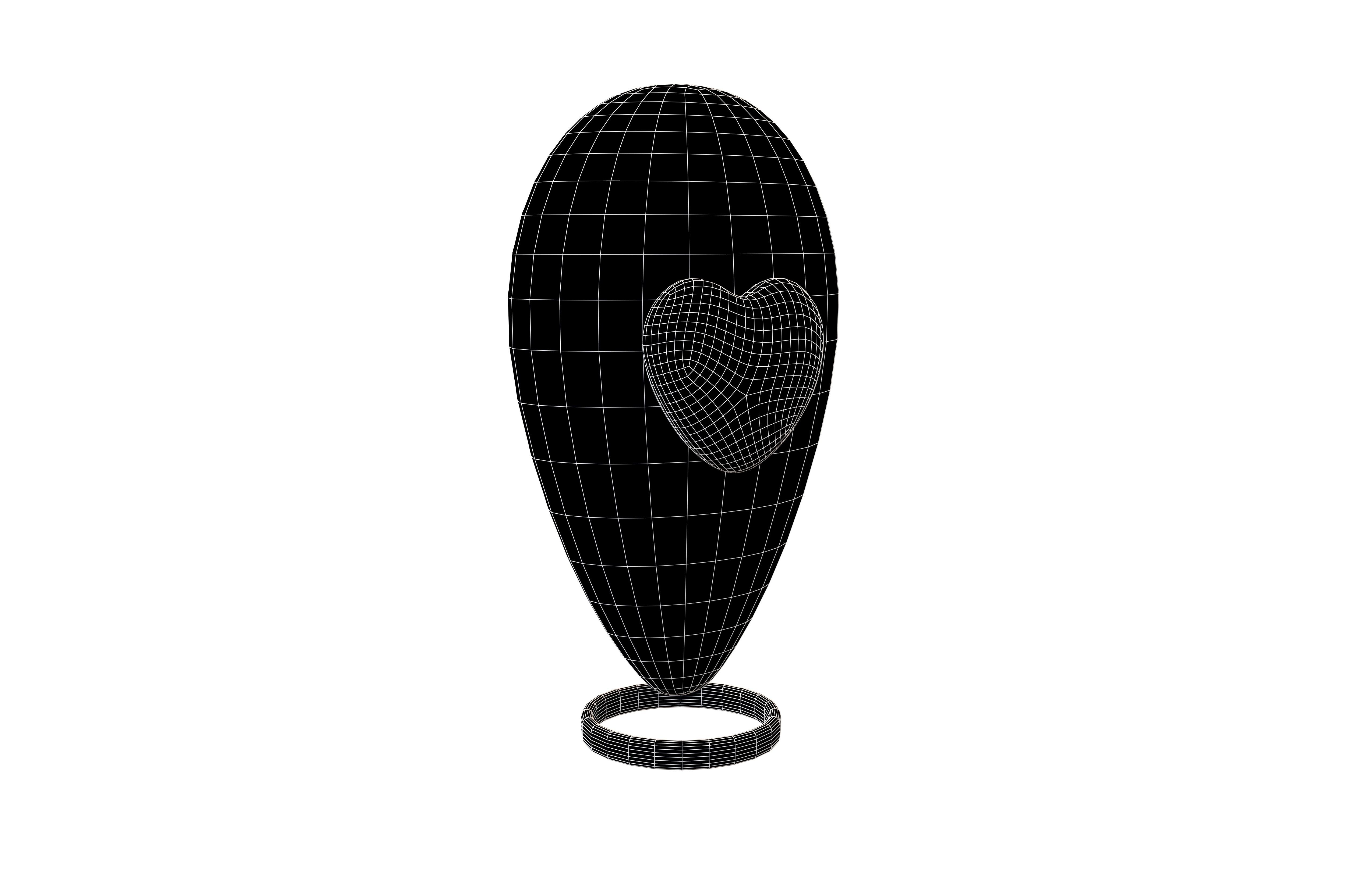 3D model Love Location Tag Icon v1 006 VR / AR / low-poly | CGTrader