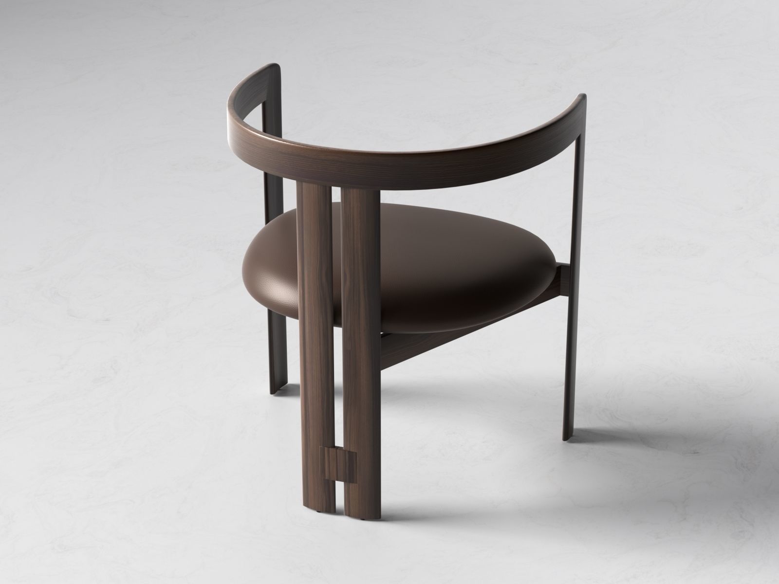 Tacchini Chair 3D model | CGTrader