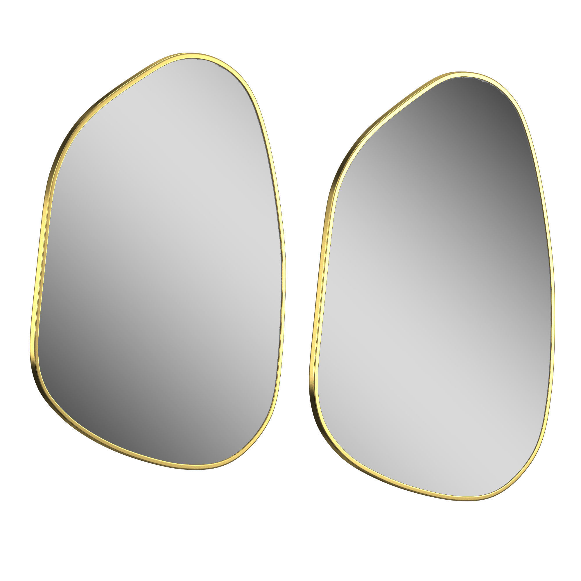 Mirror Home Decor Art 3D model CGTrader