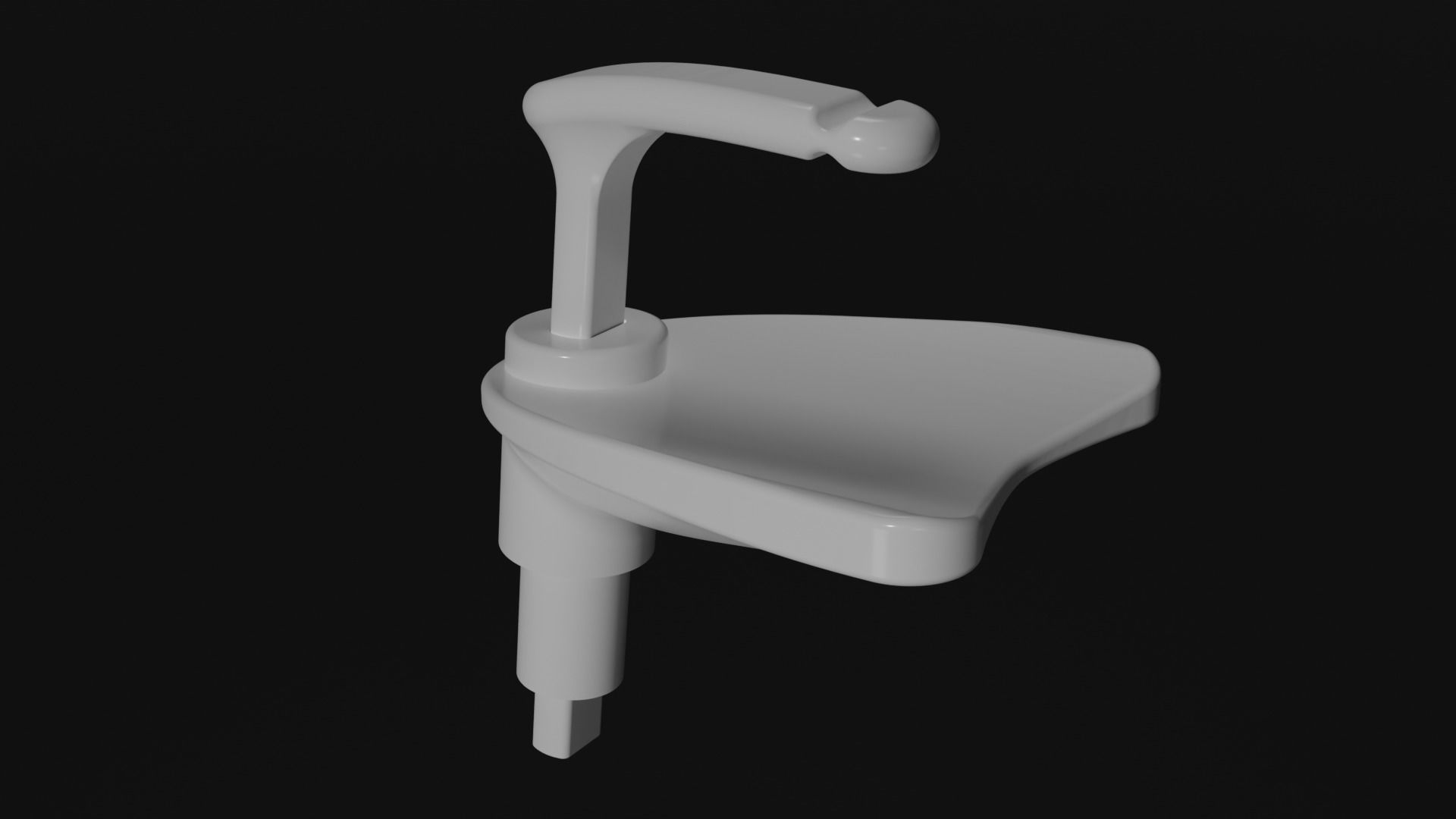 Morita Veraview IC5 HD Chin Rest 3D model 3D printable CGTrader