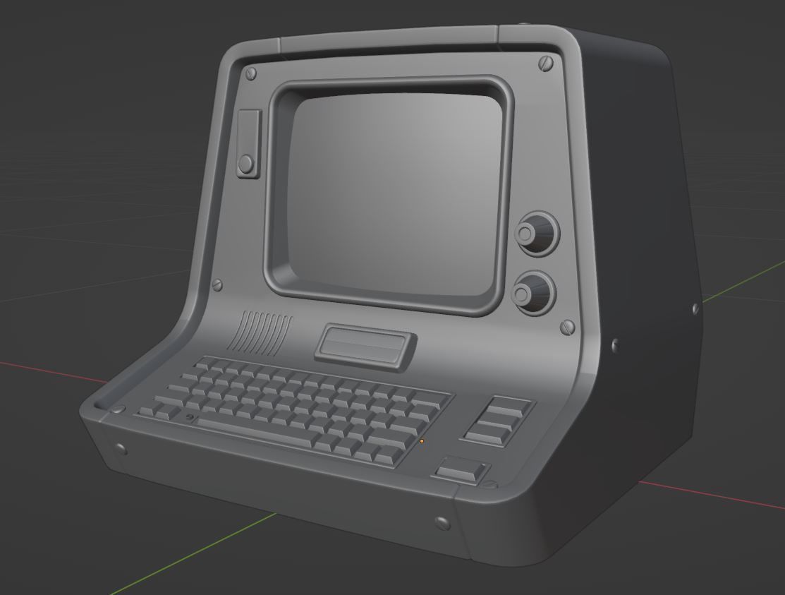 Fallout 4 Terminal 3D model | CGTrader