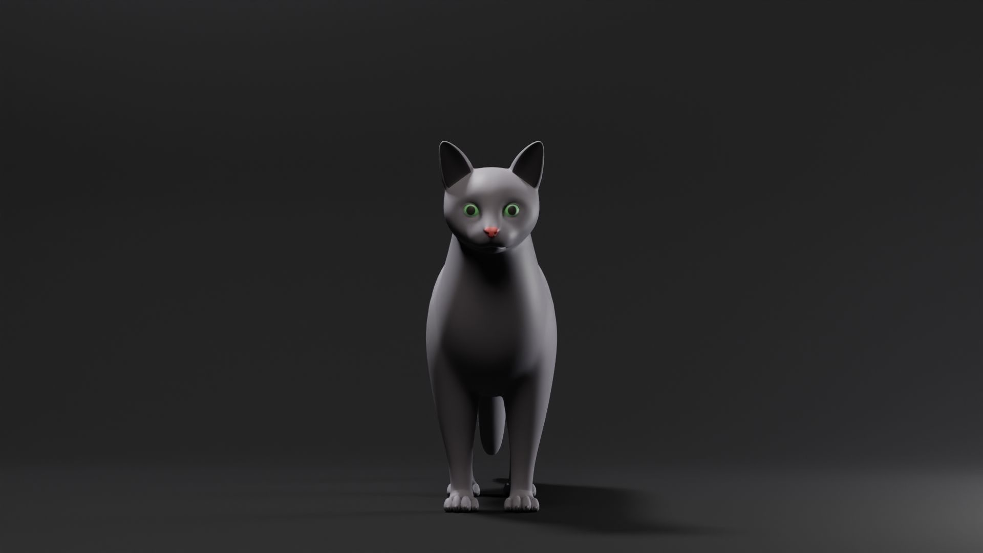 3D model Cat Base Mesh VR / AR / low-poly | CGTrader