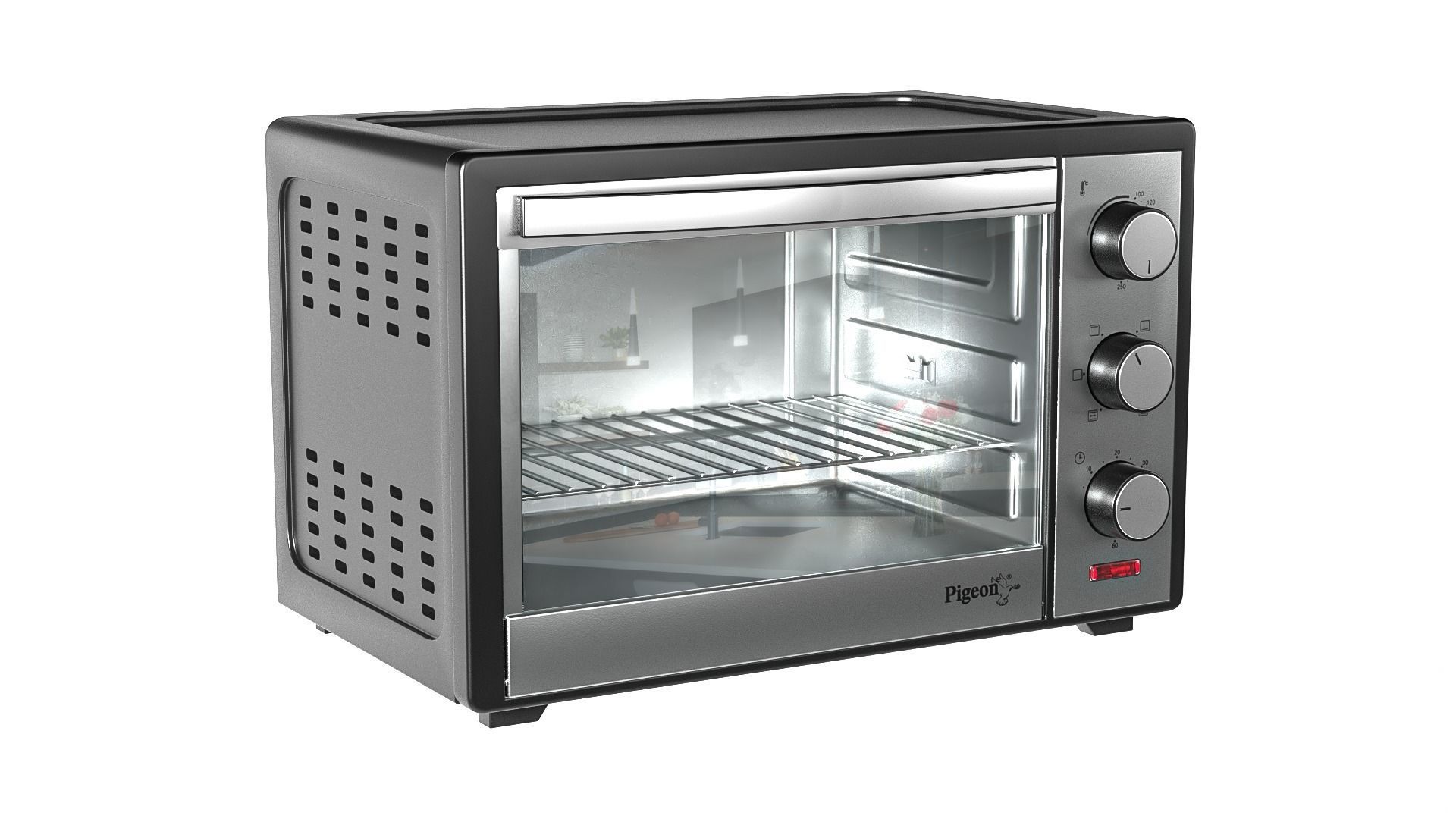 Pigeon Electric Oven 3D model CGTrader