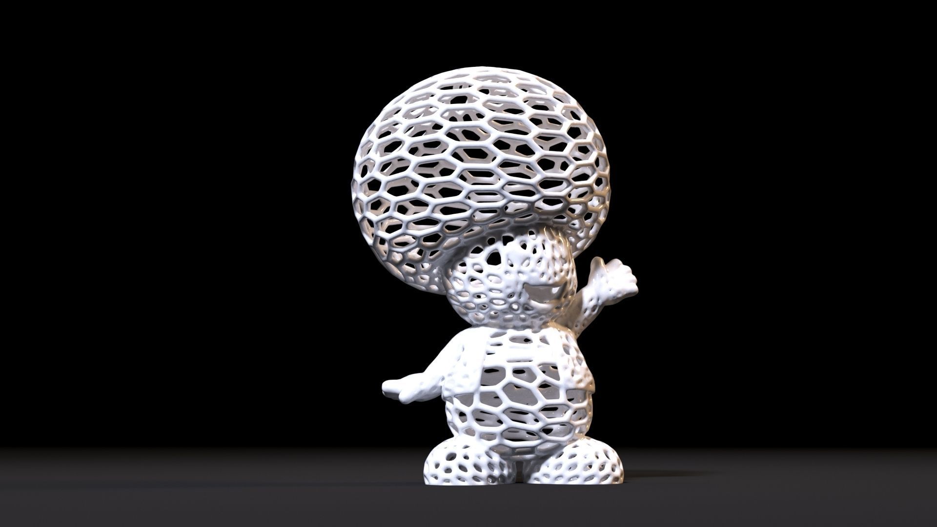 Toad from Super Mario 3D model 3D printable | CGTrader