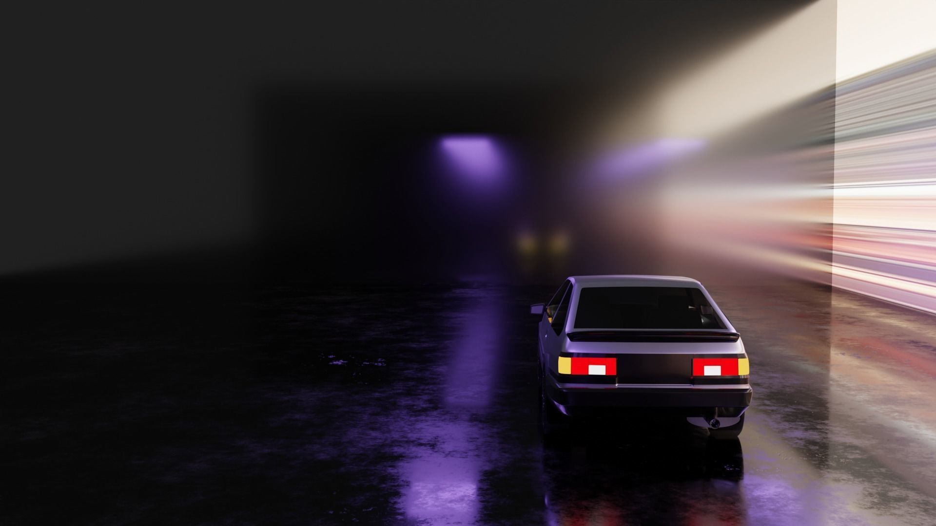 Toyota AE86 Trueno Hachi Roku 3D model | CGTrader
