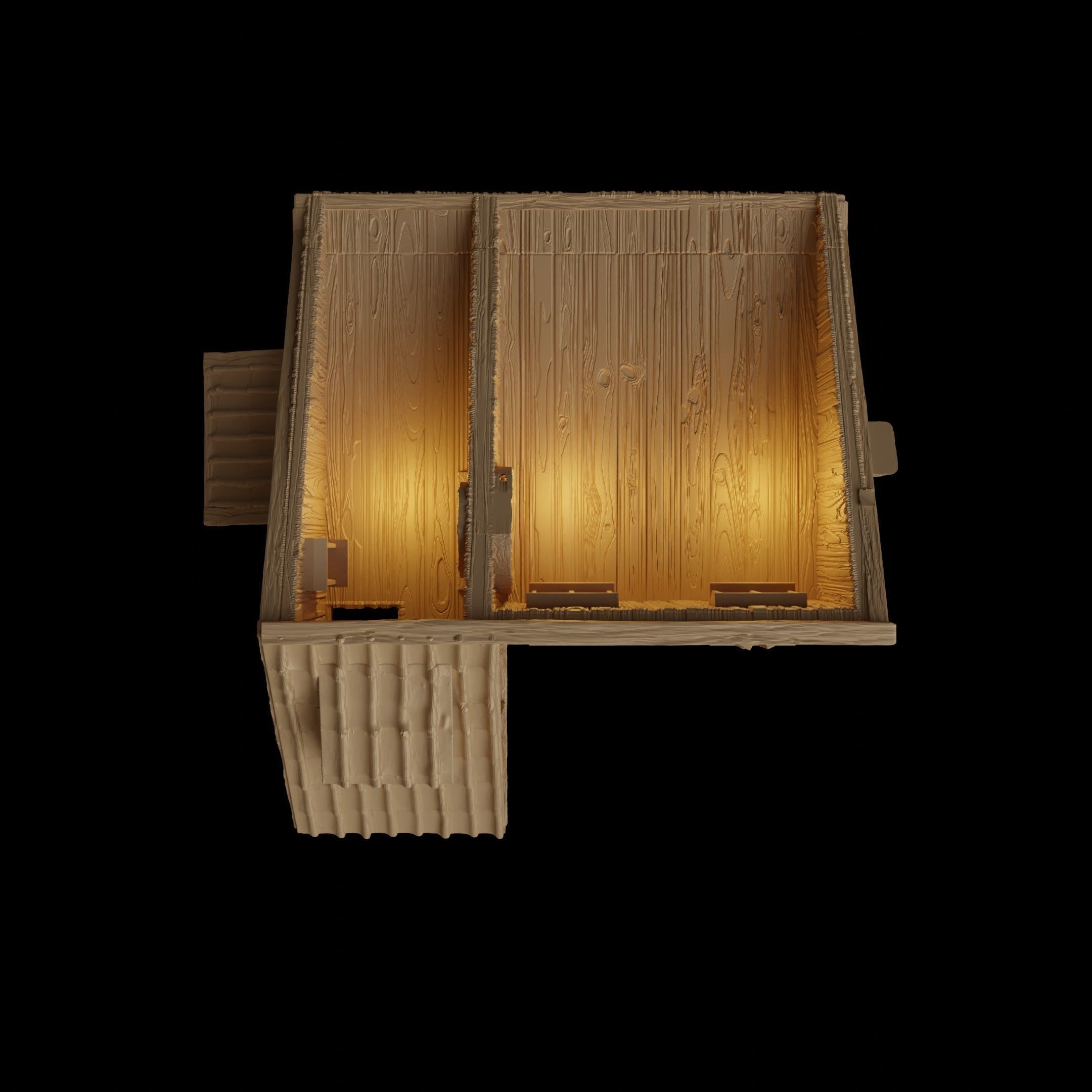 Port Tavern Tabletop Terrain 28 MM 3D model 3D printable | CGTrader