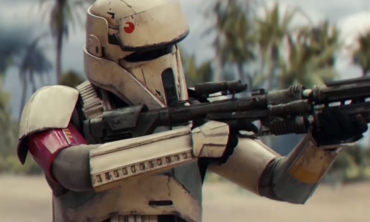 E-22 BLASTER SHORE TROOPER ROGUE ONE STAR WARS ANDOR 3D model | CGTrader